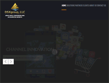 Tablet Screenshot of dsxgroup.com